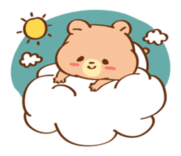 Cute baby bear Cha Cha sticker #6139946
