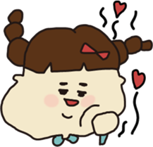 Kawaii Akiko. sticker #6140403