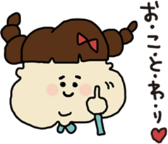 Kawaii Akiko. sticker #6140415