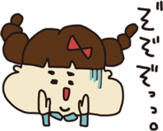 Kawaii Akiko. sticker #6140426