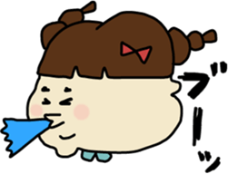Kawaii Akiko. sticker #6140427