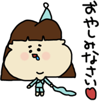 Kawaii Akiko. sticker #6140431