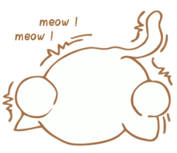 The little cat. sticker #6140912