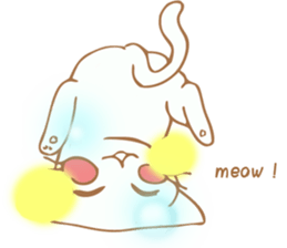 The little cat. sticker #6140914