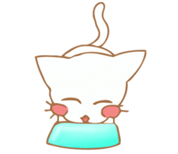 The little cat. sticker #6140919