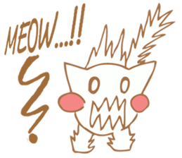 The little cat. sticker #6140920