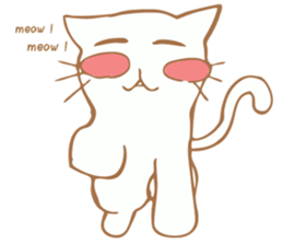 The little cat. sticker #6140921