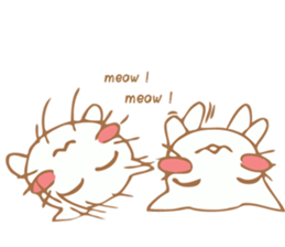 The little cat. sticker #6140922