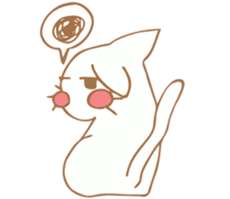 The little cat. sticker #6140923