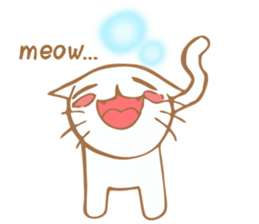 The little cat. sticker #6140925