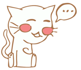 The little cat. sticker #6140926