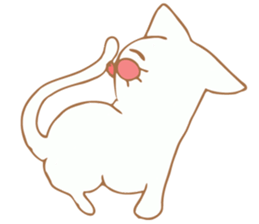 The little cat. sticker #6140929