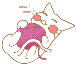 The little cat. sticker #6140930