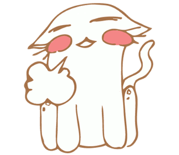 The little cat. sticker #6140934