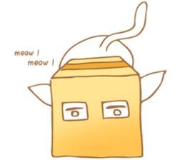 The little cat. sticker #6140935