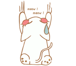 The little cat. sticker #6140940