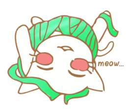 The little cat. sticker #6140941