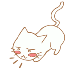 The little cat. sticker #6140946