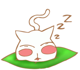 The little cat. sticker #6140947