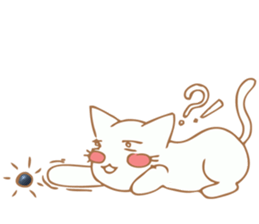 The little cat. sticker #6140948