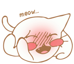 The little cat. sticker #6140950