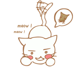 The little cat. sticker #6140951