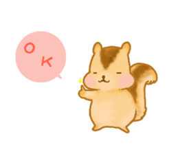 air softy chipmunk sticker #6141433