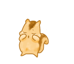 air softy chipmunk sticker #6141440