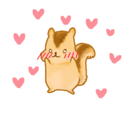 air softy chipmunk sticker #6141442