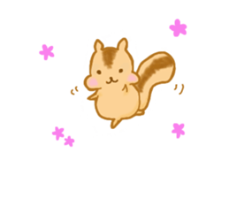 air softy chipmunk sticker #6141445