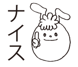 NOLLA the rabbit sticker #6141515