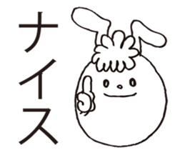 NOLLA the rabbit sticker #6141515
