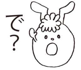 NOLLA the rabbit sticker #6141516