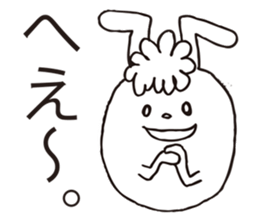 NOLLA the rabbit sticker #6141527