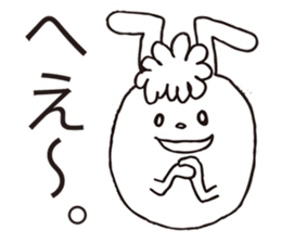 NOLLA the rabbit sticker #6141527