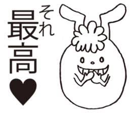 NOLLA the rabbit sticker #6141534