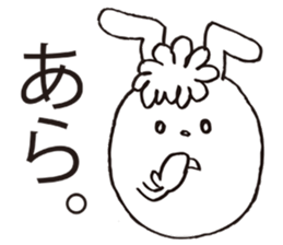 NOLLA the rabbit sticker #6141540