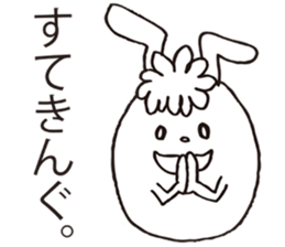 NOLLA the rabbit sticker #6141547