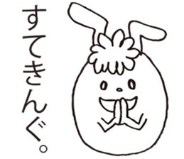 NOLLA the rabbit sticker #6141547