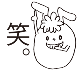 NOLLA the rabbit sticker #6141550