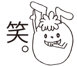 NOLLA the rabbit sticker #6141550