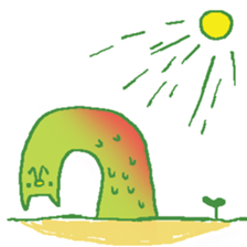 Plants cat sticker #6141633