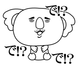 Bull Koala sticker #6141673