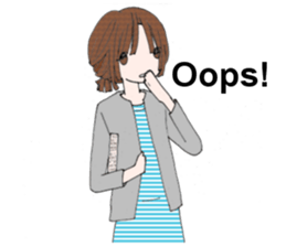 WorkingGirl in English sticker #6141928