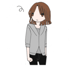 WorkingGirl in English sticker #6141939