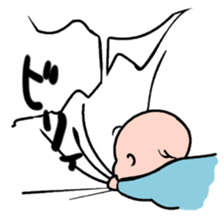 the naughty baby sticker #6142149