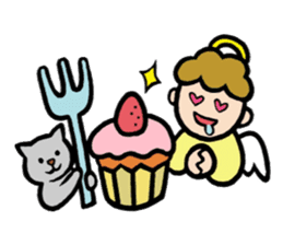The pretty angel MUFFY 2 sticker #6142678