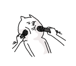 expressionless NEKO 3 sticker #6142997