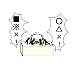 expressionless NEKO 3 sticker #6143004