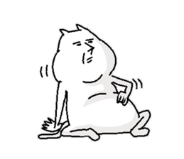 expressionless NEKO 3 sticker #6143008